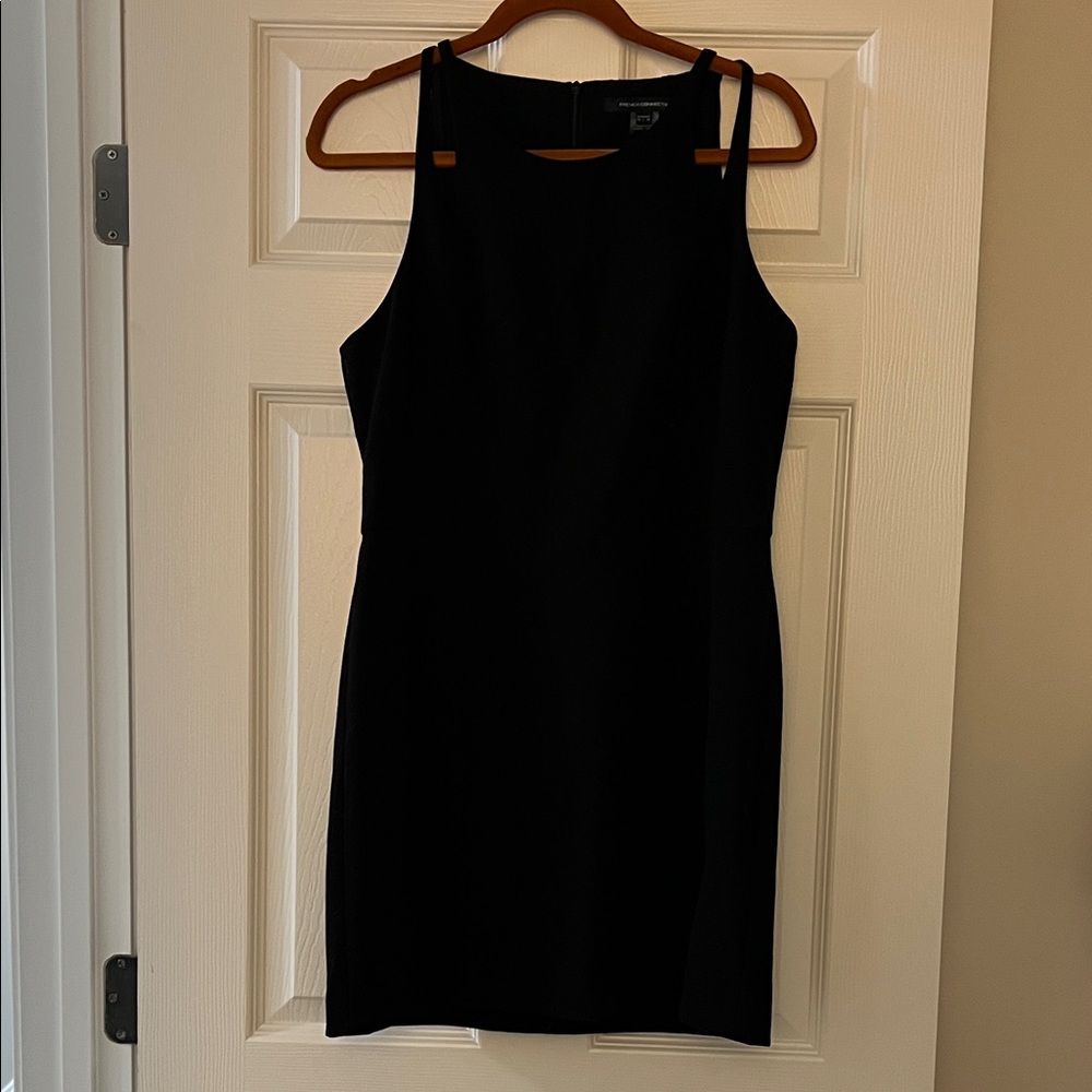 French Connection Black Sleeveless Mini Dress
